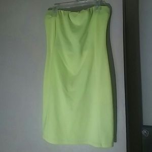 Strapless Bodycon dress